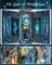 CUTEBEE Book Nook Kit The Gate of Wonderland DIY Miniature House Shelf Insert Decor Diorama Kit